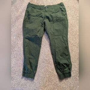 Pact Twill Cotton Utility Joggers